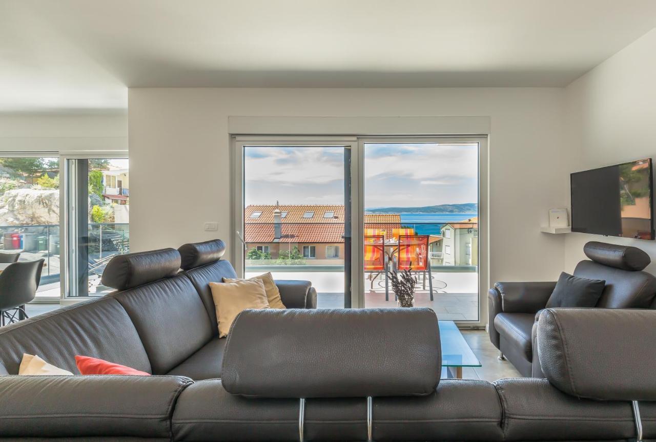 Luxury 2 Bedroom Apartment With Sea View Baška Voda エクステリア 写真
